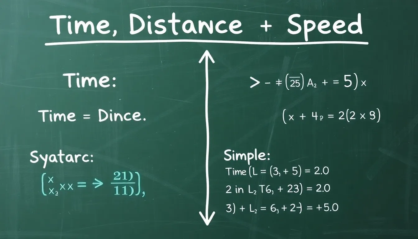 Master How to Solve Time and Distance Problems Easily