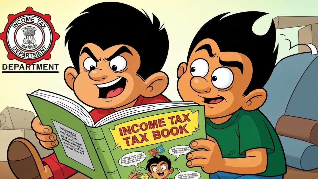 understand income tax : Understand Income Tax: CBSE's Initiative with Motu Patlu : Motu Patlu comics now help students understand income tax! Learn how CBSE and the Income Tax Department are making financial education fun and accessible.