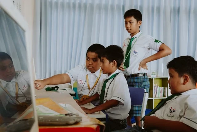 classroom laptop restrictions screen time schools digital learning policy